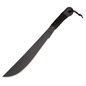 Marbles-14-inch-black-bush-latin-scout-machete-cord-wrapped-grip-MR12714BLT