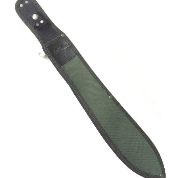 18-inch-green-canvas-barrigon-weighted-machete-specialists-sheath