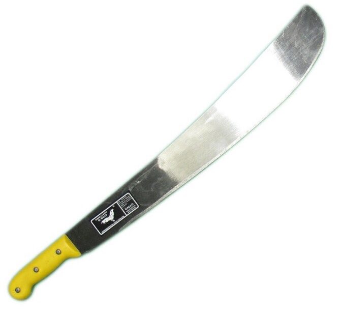 Hansa-21-iinch-lampon-Gallo-weighted-machete-yellow-handle
