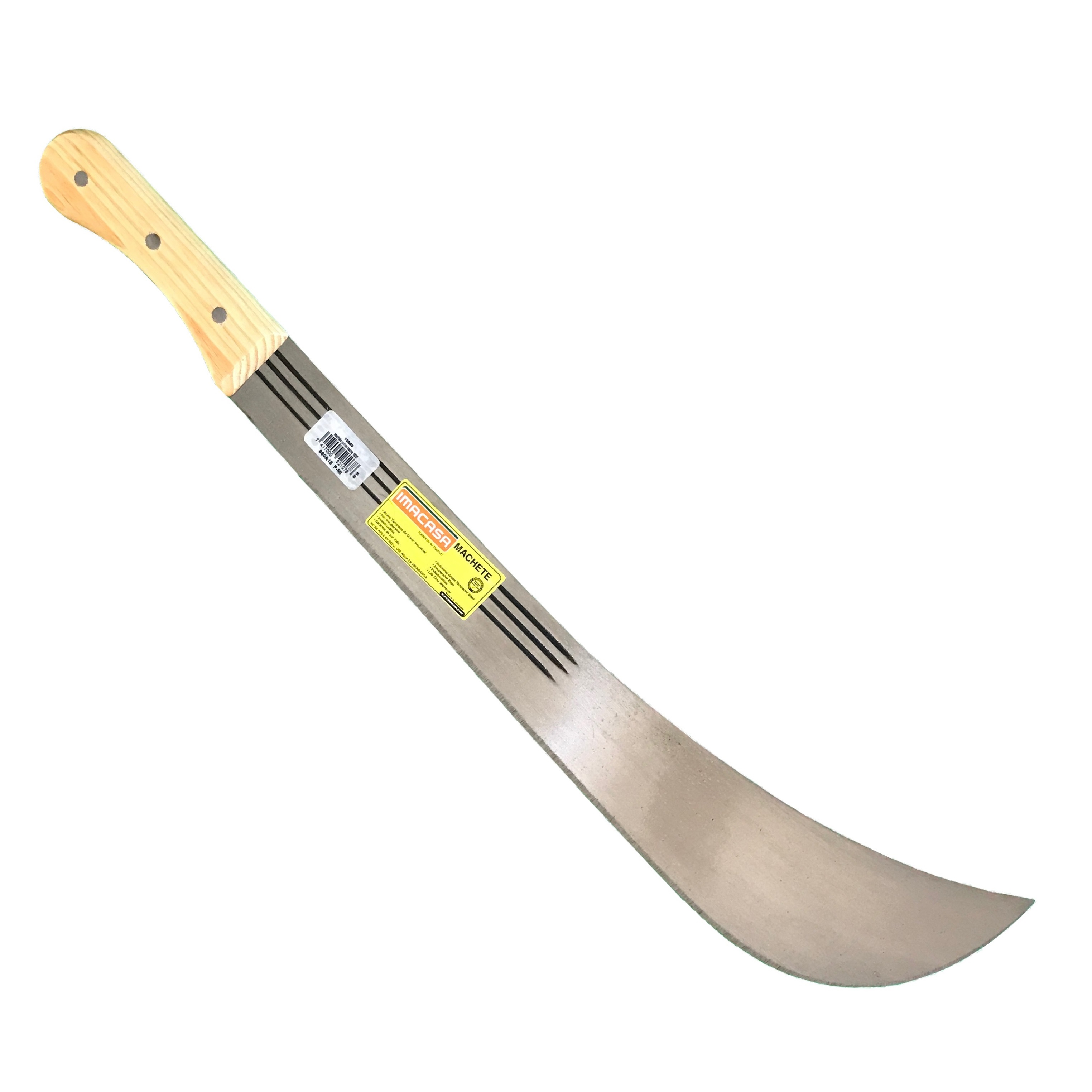 Imacasa Machete 24" High Carbon Steel Blade W/ Hardwood Handle IMA-127-24P-MI ** 
