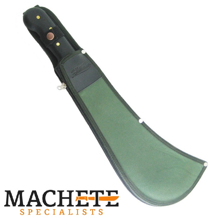 Green Canvas 14 Inch Burriquito Machete Sheath