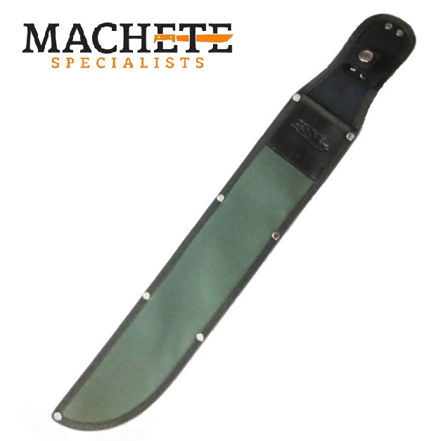 LeftHanded Green Canvas 18 Inch Bush Machete Sheath