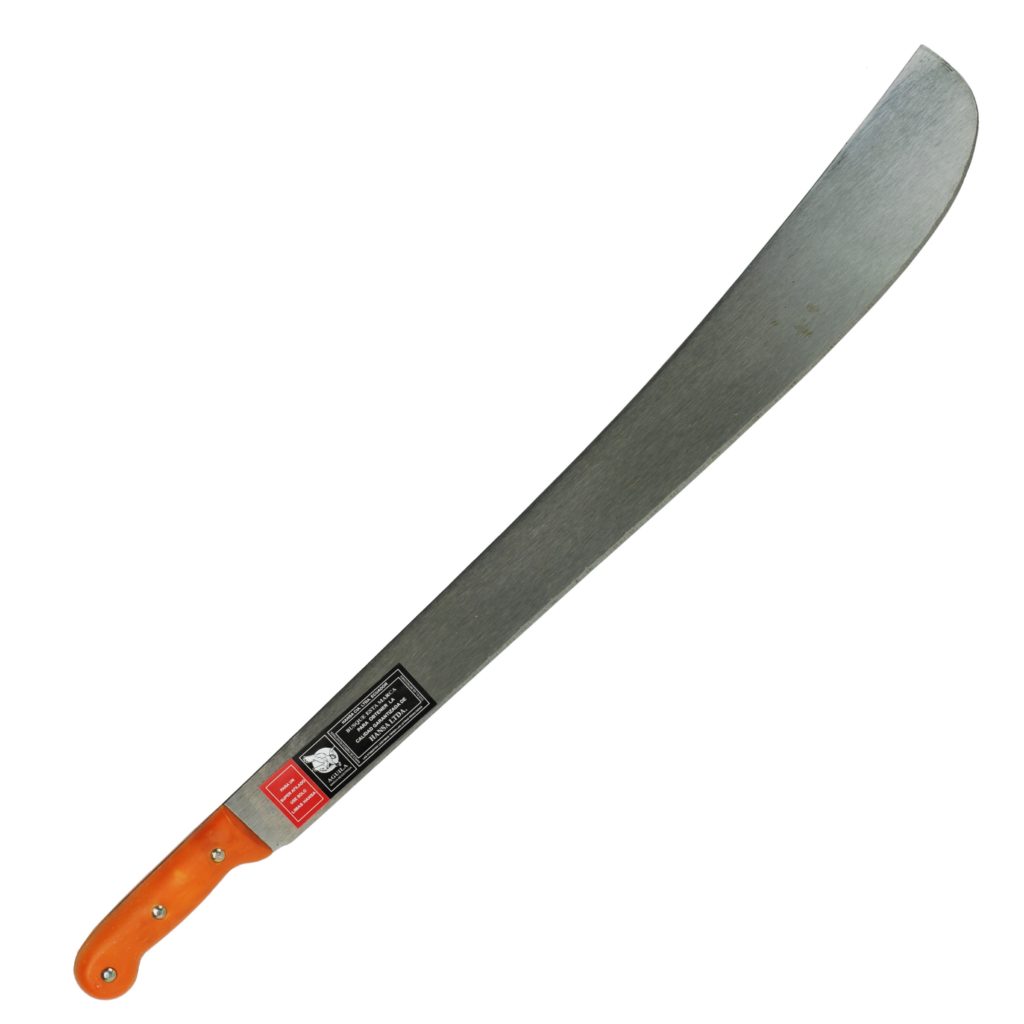 Hansa 24 Inch Lampon Aguila Machete with Orange Handle
