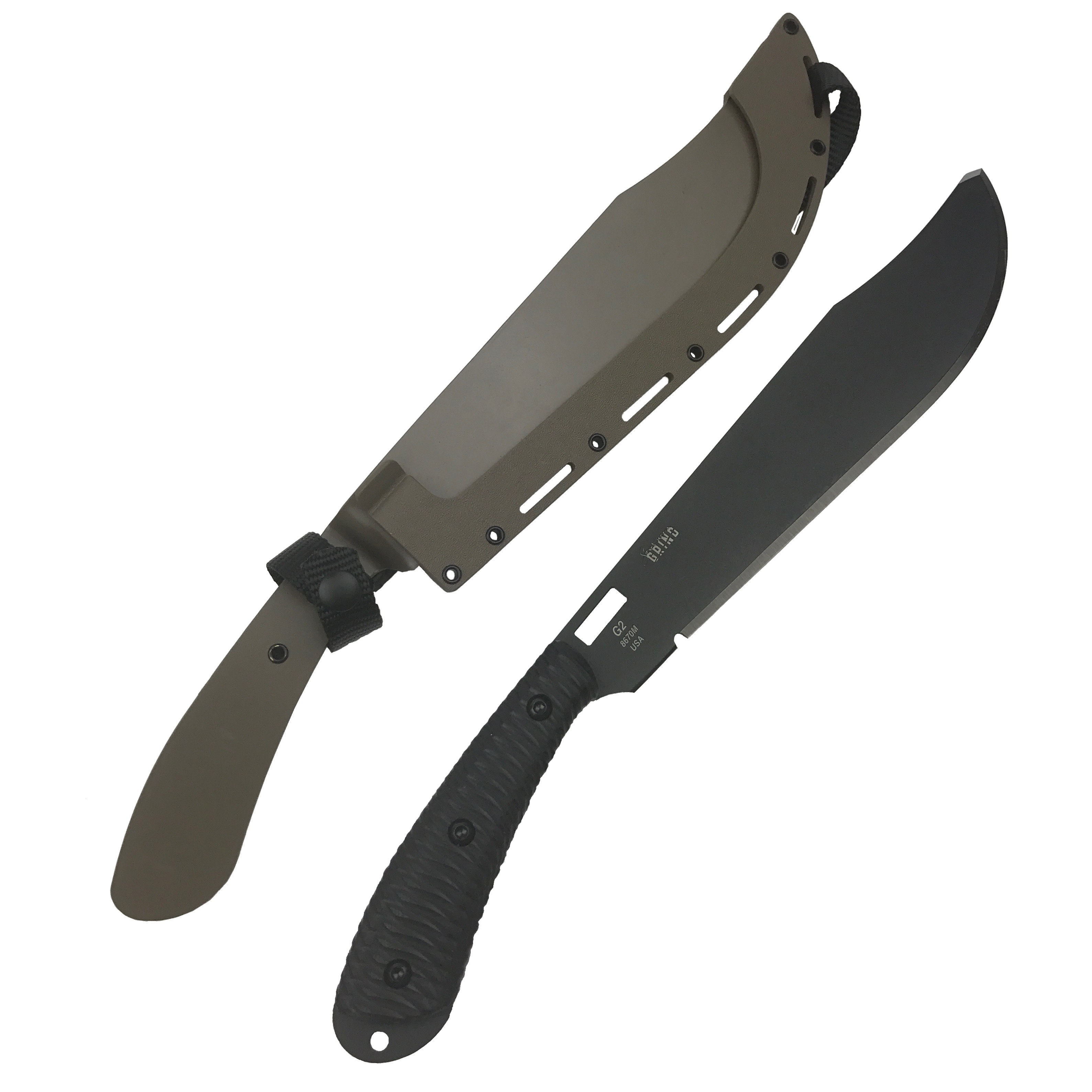 Southern Grind Black 11″ Grandaddy w/ Flat Dark Earth Sheath