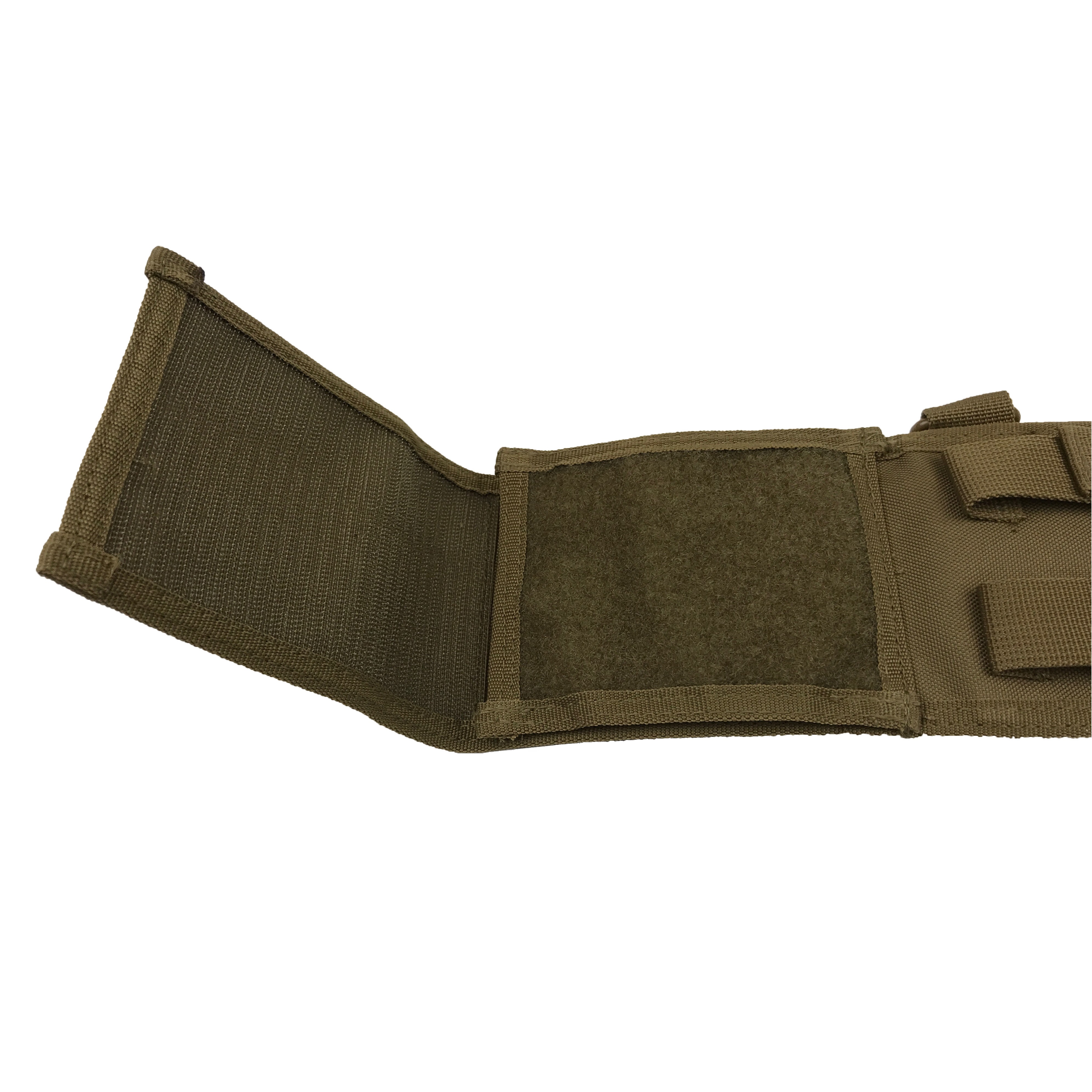 Brown Canvas 18 Inch MOLLE Compatible Bush Machete Sheath From Rothco