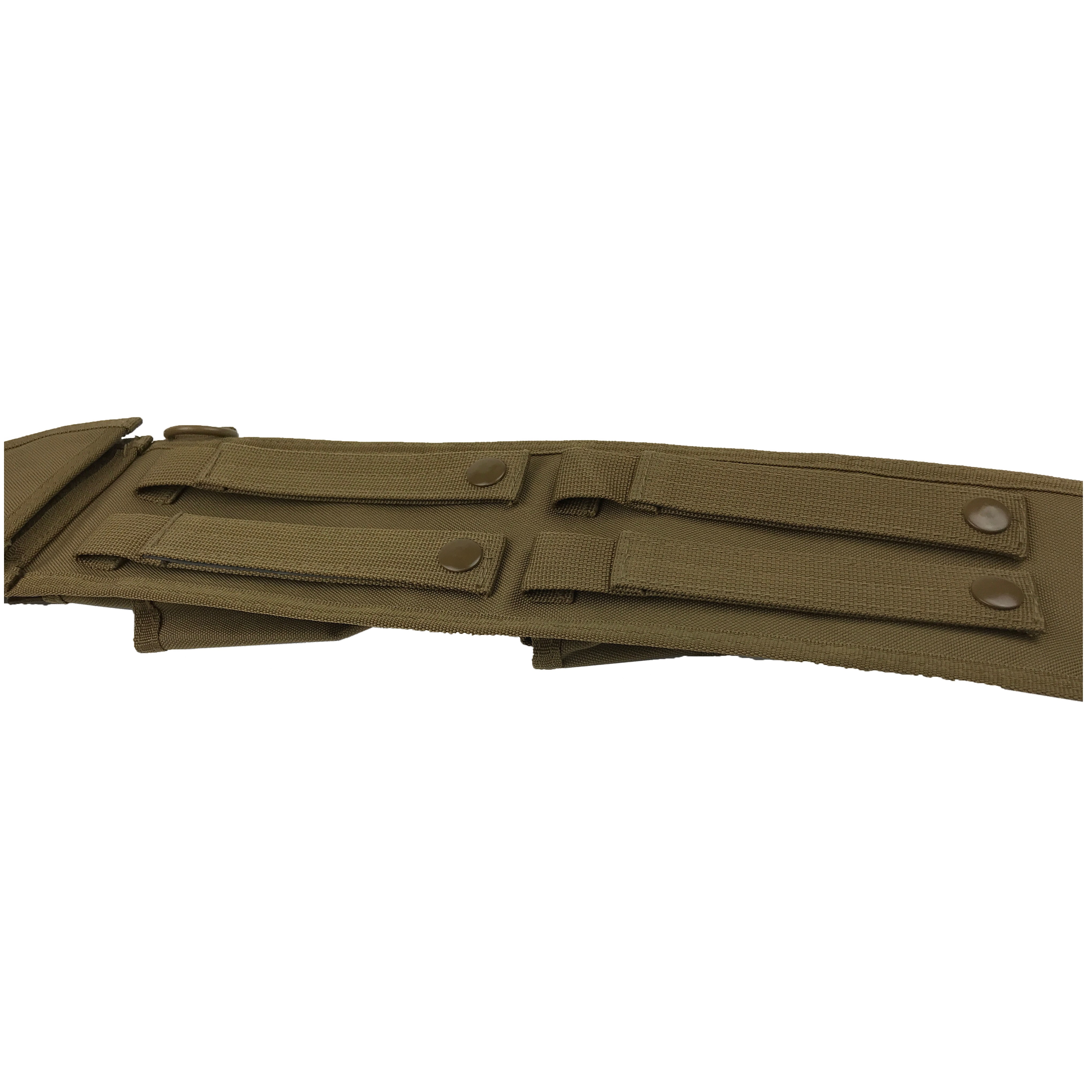 Brown Canvas 18 Inch MOLLE Compatible Bush Machete Sheath From Rothco
